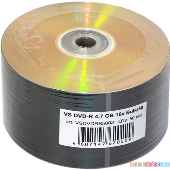 VS VSDVDRB5003 Оптический диск DVD-R